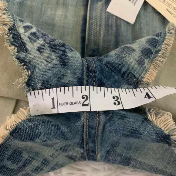 Current/Elliott Tribal Print Boyfriend Shorts - Picture 6 of 6